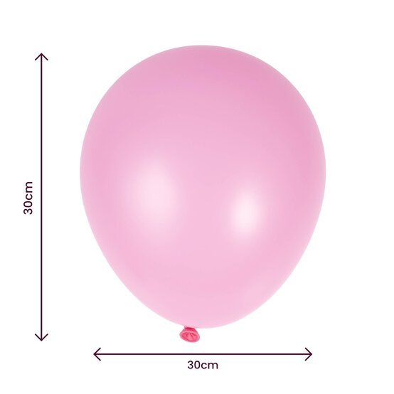 Bright Latex Balloons 8 Pack image number 2