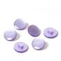 Hemline Lilac Basic Knitwear Button 6 Pack image number 1