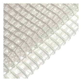 White 4 Count Mesh Fabric 48cm x 48cm