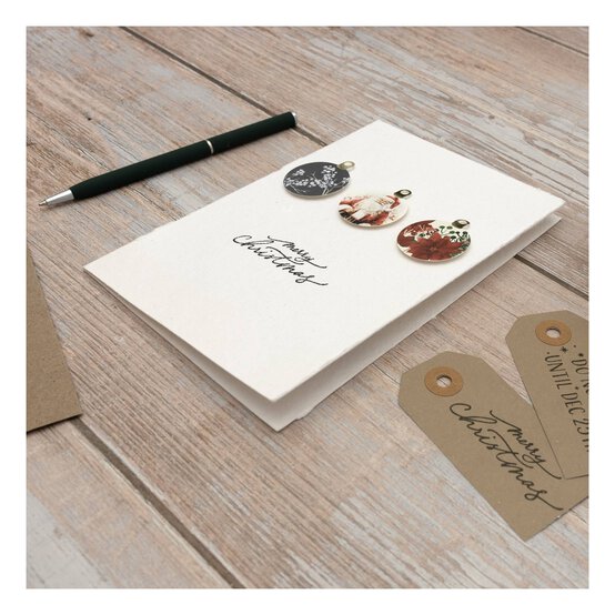 Foil Bauble Card Toppers 3 Pack image number 3