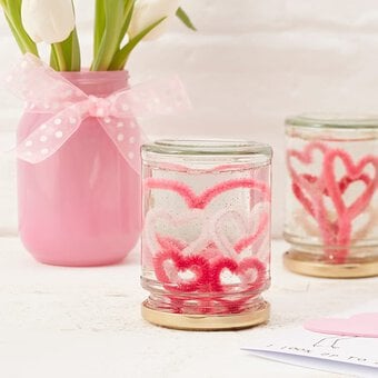 How to Make a Heart Glitter Shaker