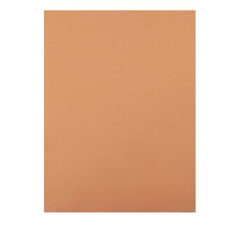 Peach Foam Sheet 22.5cm x 30cm