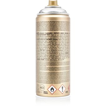 Montana Gold Silver Chrome Spray Can 400ml image number 3