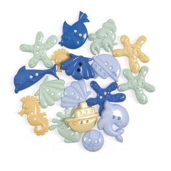 Trimits Under The Sea Craft Buttons 20g