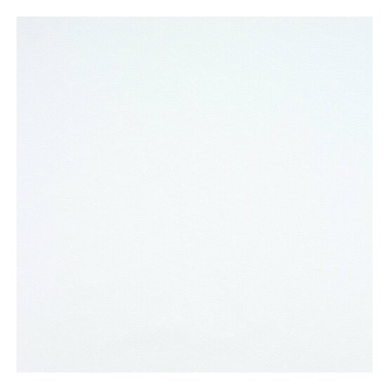 White Leaf Cotton Fabric by the Metre image number 2