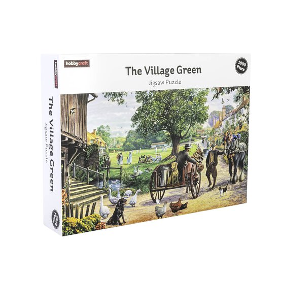 Village Green Jigsaw Puzzle 1000 Pieces image number 1