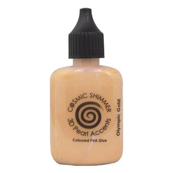 Cosmic Shimmer Olympic Gold 3D Pearl Accents PVA Glue 30ml