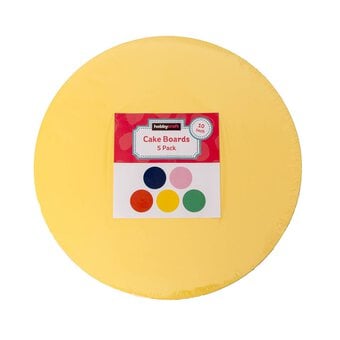 Bright Round Cake Boards 10 Inches 5 Pack image number 4