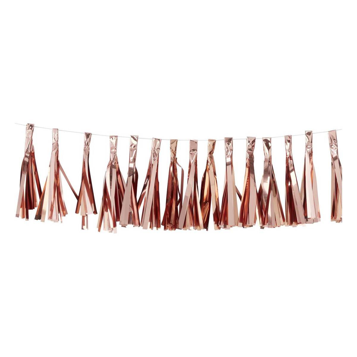 Ginger Ray Rose Gold Tassel Garland 2m Hobbycraft