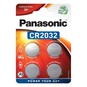 Panasonic CR2032 Lithium Coin Battery 4 Pack image number 1
