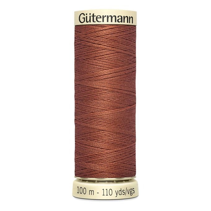 Gutermann Brown Sew All Thread 100m (847) image number 1