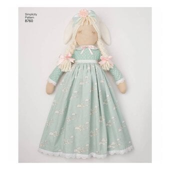 Simplicity Stuffed Doll Sewing Pattern 8760