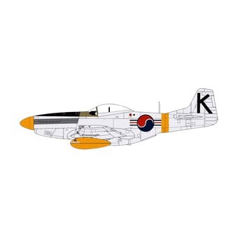 Airfix North American F-51D Mustang Model Kit 1:72 image number 3