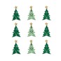 Christmas Tree Gem Stickers 9 Pack  image number 1
