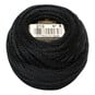 DMC Black Pearl Cotton Thread on a Ball Size 8 80m (310) image number 1
