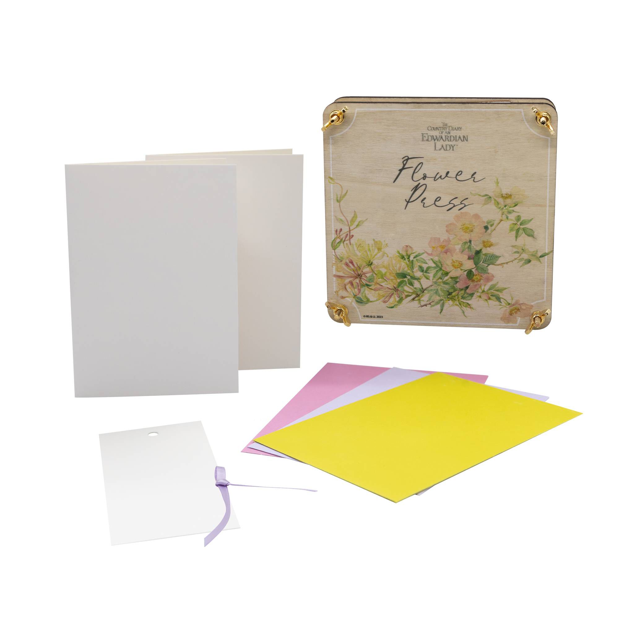 Edwardian Lady Flower Press 15cm x 15cm Hobbycraft