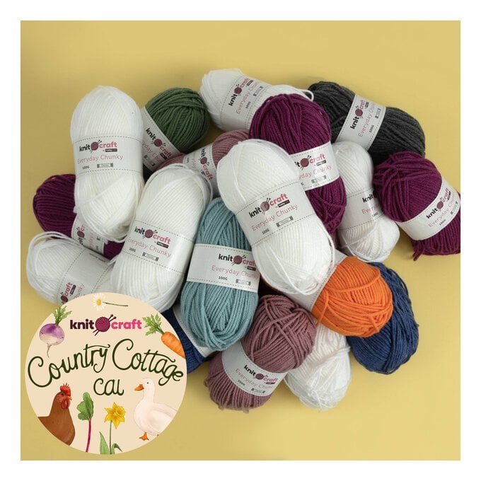 Knitcraft Country Cottage Blanket CAL Bundle image number 1
