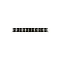 Black Grosgrain Polka Dot Ribbon 6mm x 5m image number 1