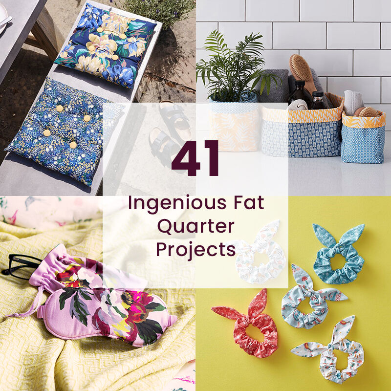 41 Ingenious Fat Quarter Projects Hobbycraft