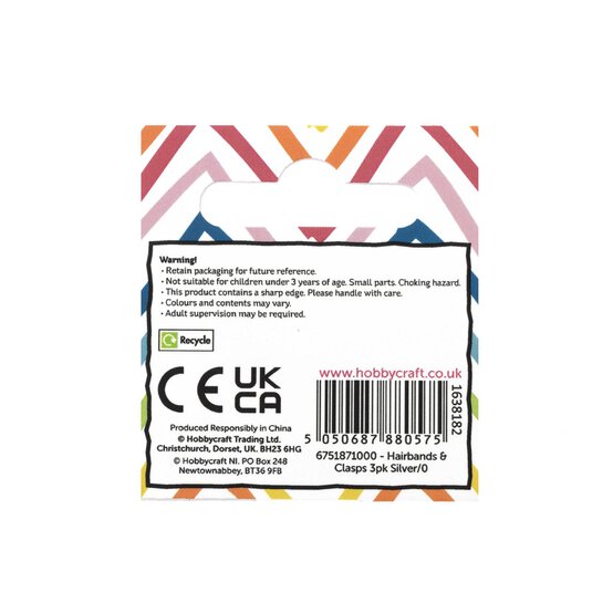 Hairbands and Clasps 3 Pack image number 5