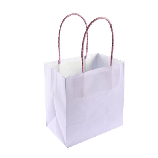 Pastel Ready to Decorate Small Gift Bags 5 Pack image number 3