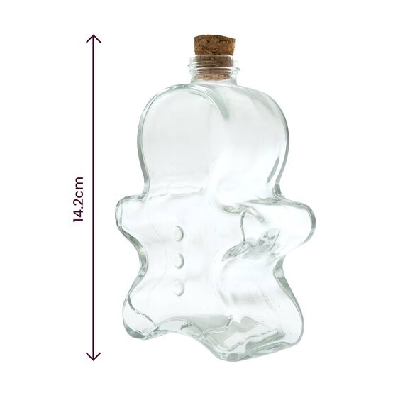 Glass Gingerbread Jar with Cork image number 3