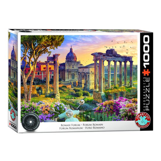 Eurographics Roman Forum Jigsaw Puzzle 1000 Pieces image number 1