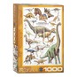 Eurographics Dinosaurs of Jurassic Period Jigsaw Puzzle 1000 Pieces image number 1