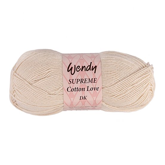 Wendy Linen Supreme Cotton Love DK Yarn 100g  image number 1