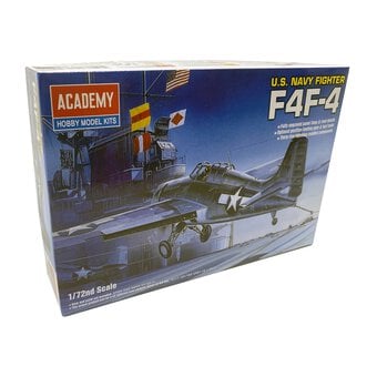 Academy US Navy Fighter F4F-4 Wildcat Model Kit 1:72