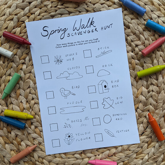 Free Spring Scavenger Hunt image number 1