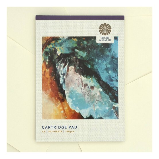 Shore & Marsh Cartridge Pad A4 50 Sheets 