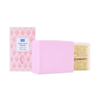 PME Light Pink Sugar Paste Fondant 250g image number 2