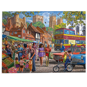 Gibsons York Market Jigsaw Puzzle 1000 Pieces