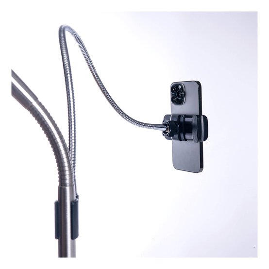 Daylight Brushed Steel Flexi Phone Holder Attachment image number 2