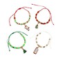 Christmas Bracelets 4 Pack  image number 2