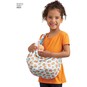Simplicity Baby Doll Clothes Sewing Pattern 8820 image number 2