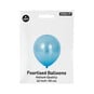 Blue Pearlised Latex Balloons 8 Pack image number 3