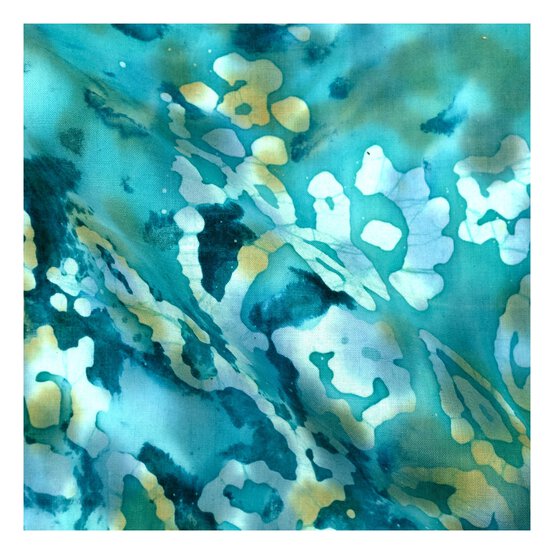 Blue Batik Cotton Fat Quarters 4 Pack image number 3