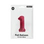 Extra Large Pink Foil Number 1 Balloon image number 3