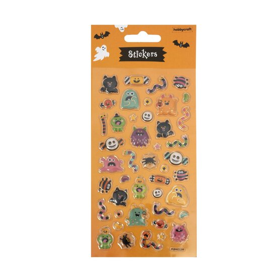 Halloween Character Epoxy Stickers  image number 3