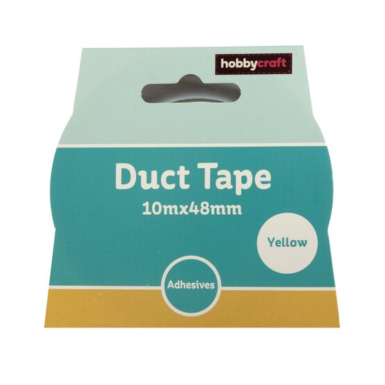 Yellow Duct Tape 48mm x 10m image number 4