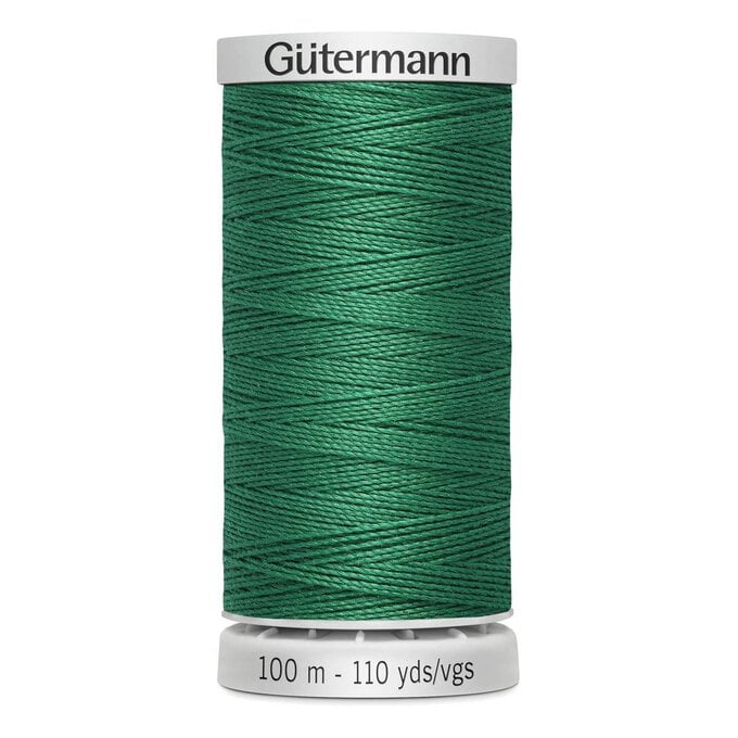 Gutermann Green Upholstery Extra Strong Thread 100m (402) image number 1