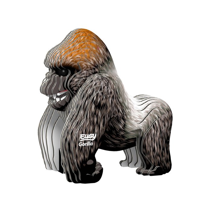 Eugy 3D Gorilla Model image number 1