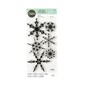 Sizzix Floating Snowflakes Layered Stamp Set 6 Pieces image number 1