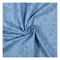 Sky Blue Cotton Rose Blender Fabric by the Metre image number 1