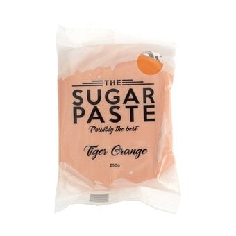 The Sugar Paste Tiger Orange Sugarpaste 250g
