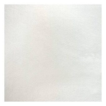 White Felt Fabric by the Metre image number 2