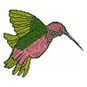 FREE PATTERN DMC Hummingbird Cross Stitch 0208 image number 1