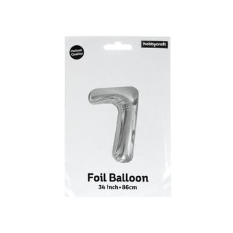 Extra Large Silver Foil 70 Balloon Bundle
